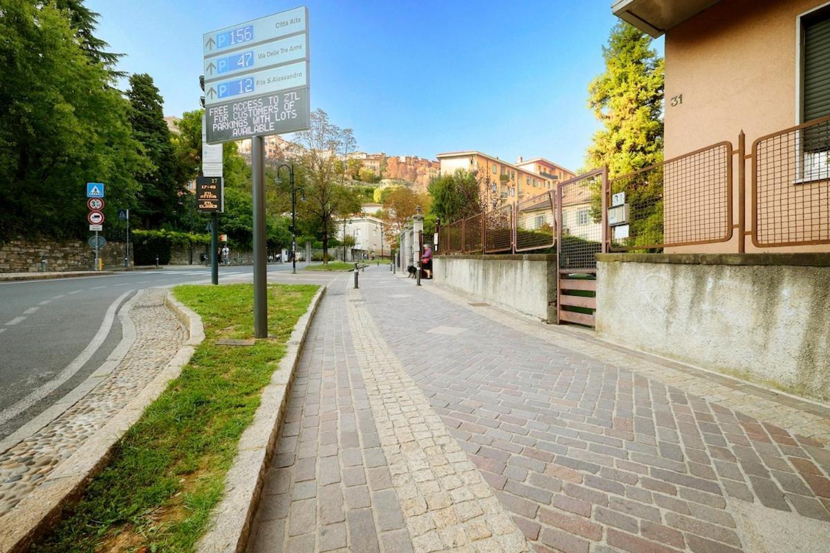 100M Dalla Funicolare Di Citta Alta- 10 Ospiti Bergamo Esterno foto